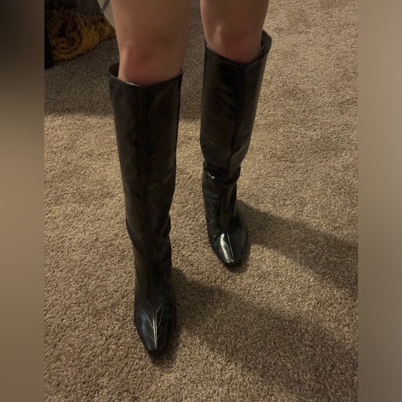 High Boots Ladies Slip On European Style - Picture 5 of 10